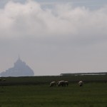 Le Mont Saint Michel à l'horyzon